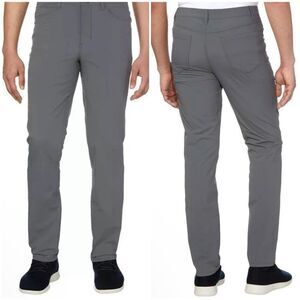 KIRKLAND Signature Men’s 5 Pocket Performance Pant Gray outdoor 32 x 34 NWT
